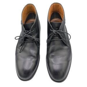 Clarks Men’s Black Supple Black Leather Chukka Boots Sz 9 Hi Gore-Tex GTX Work